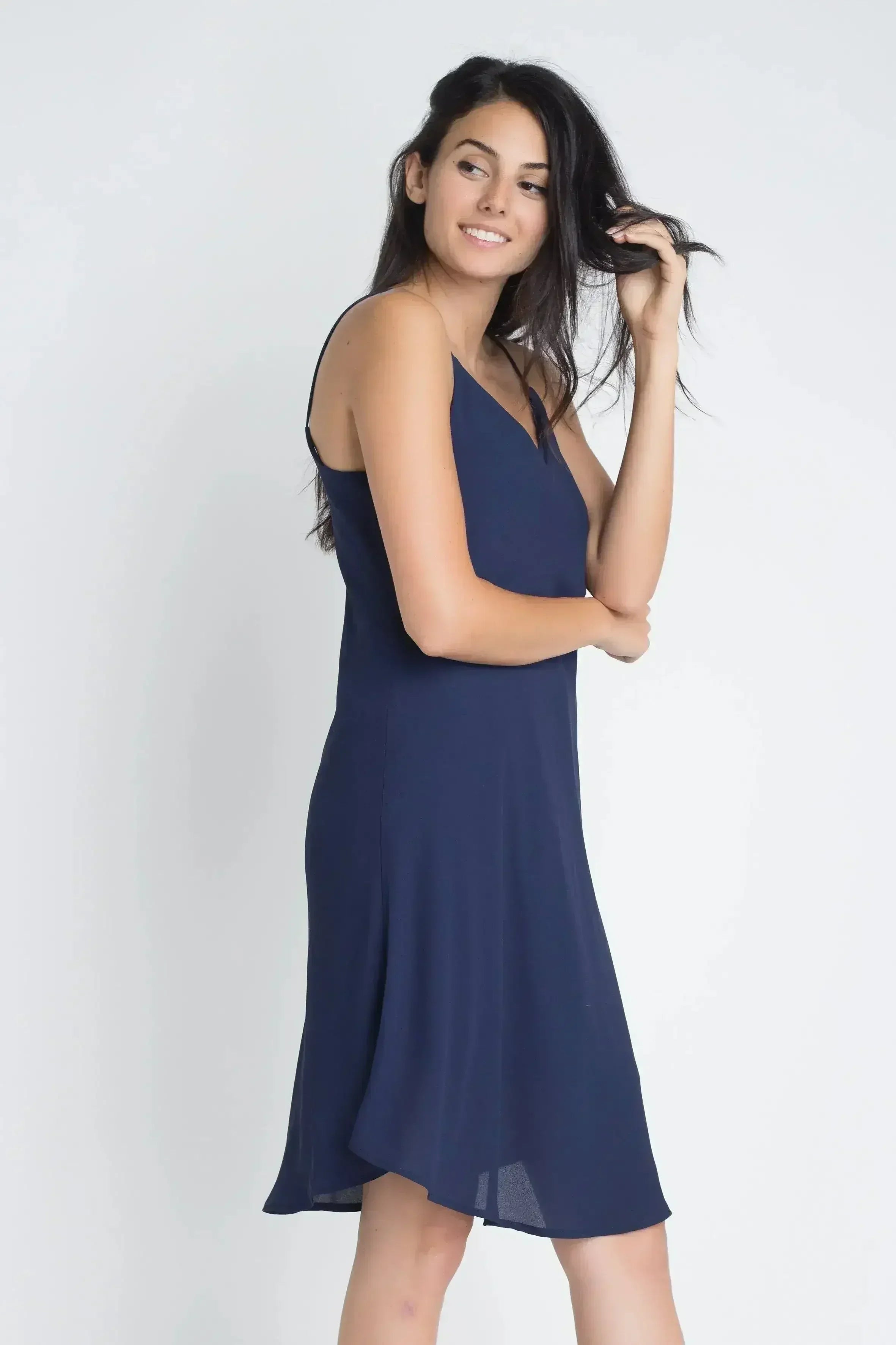 Women's Casual Sleeveless Flowy Dress - Femstylo