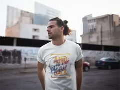 Moon and Back White T-shirt - Femstylo