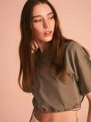 Round Neck Crop Top - Femstylo