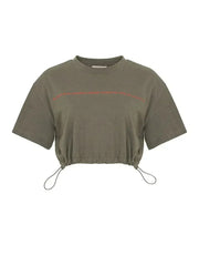 Round Neck Crop Top - Femstylo