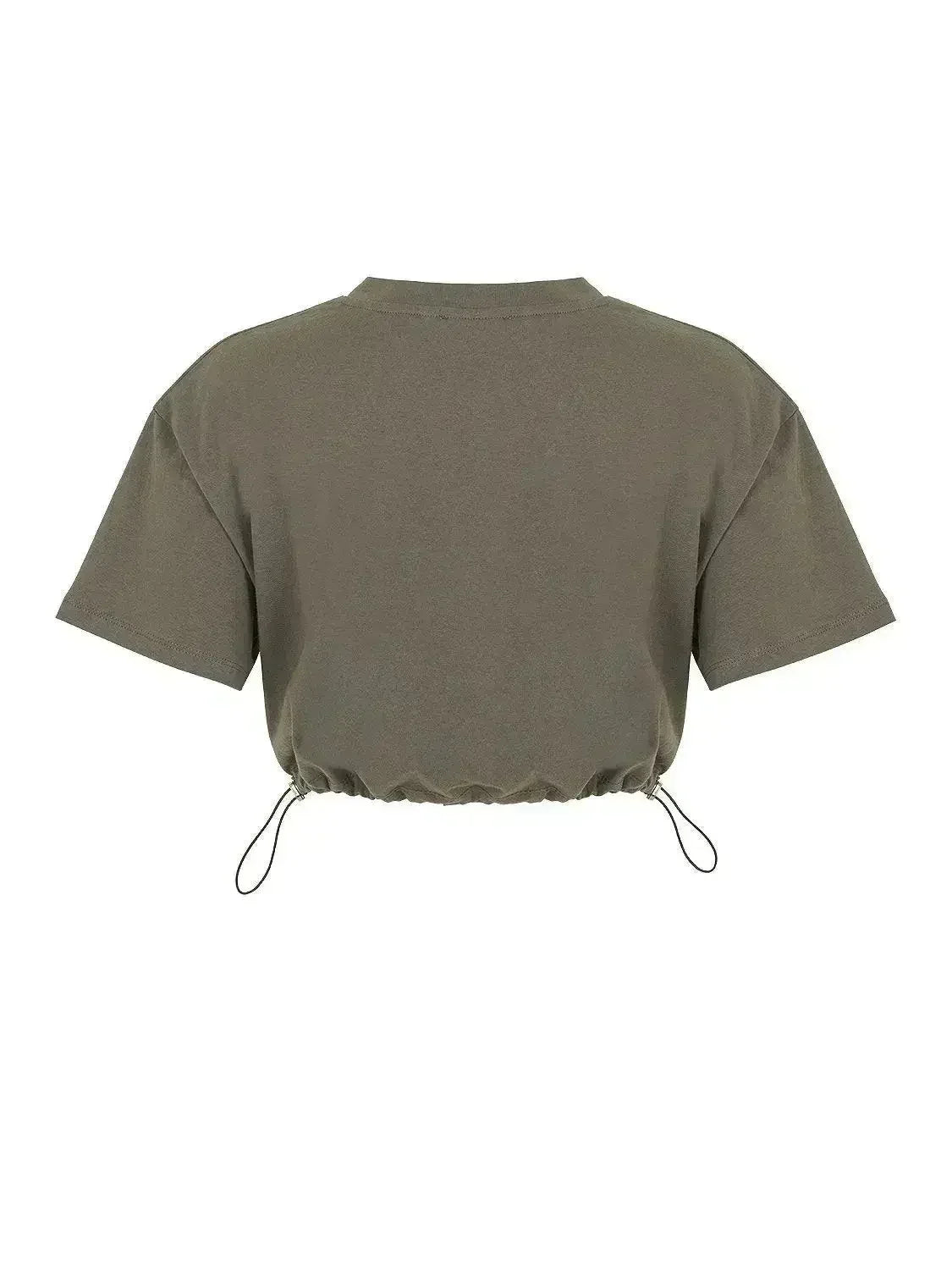 Round Neck Crop Top - Femstylo