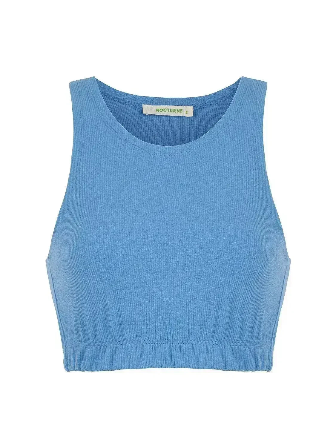 Round Neck Crop Top - Femstylo