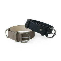 Ladies Belt with Rounded Gunmetal Buckle - Femstylo