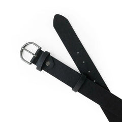 Ladies Belt with Rounded Gunmetal Buckle - Femstylo