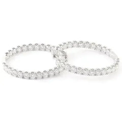 Personalized Big Diameter Earrings – Luxury Statement Jewelry - Femstylo