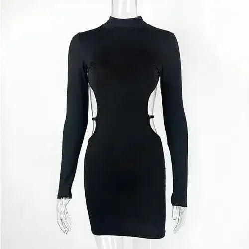 Women's Fashion Midriff Outfit Sheath Dress - Femstylo