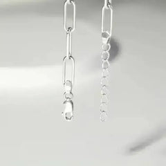 Paperclip Chain Bracelet, Link Chain Bracelet, Bracelet For Women - Femstylo