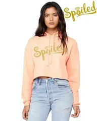 Spoiled Crop Top Hoodie - Femstylo