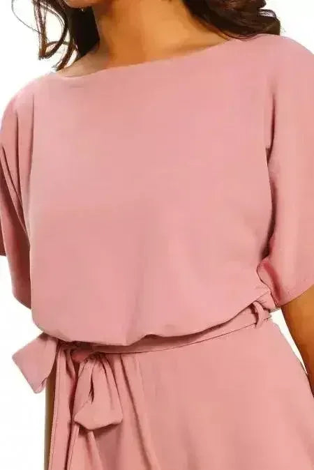 Belted Playsuit - Femstylo