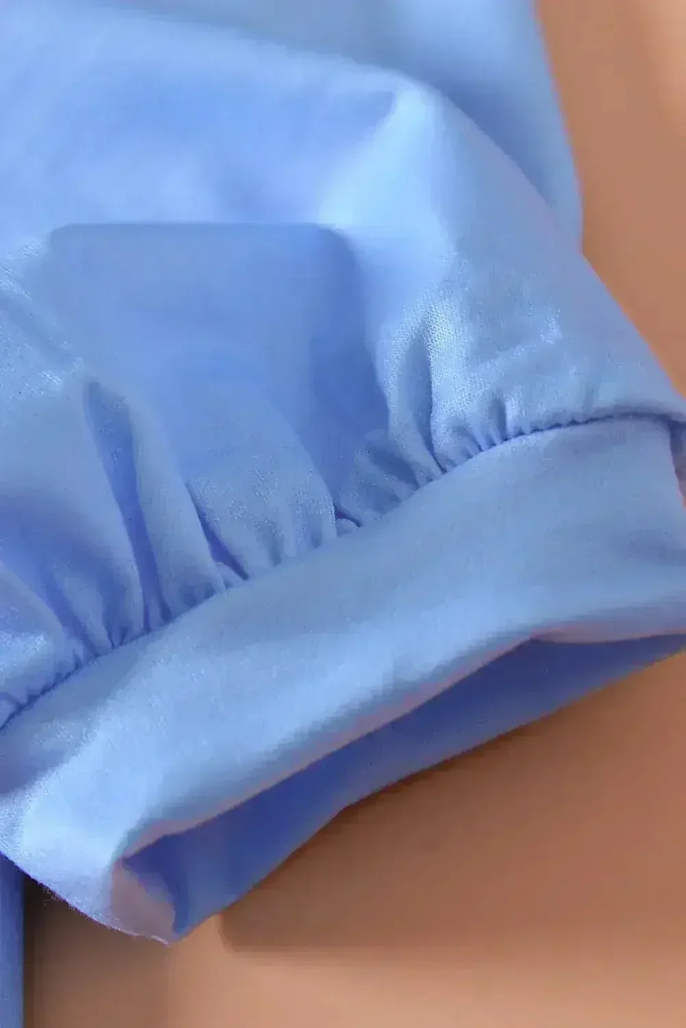 Purple Blue Color Block Tie Dye Pullover Sweatshirt - Femstylo