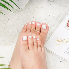 12pcs Adjustable Toe Rings For Women Girls Simple Beach Open Toe Set Cute Heart Feather Summer Toe Foot Jewelry