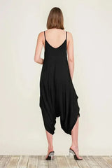Harem Jumpsuit Romper – Chic & Versatile One-Piece | Breathable Rayon - Femstylo
