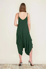 Harem Jumpsuit Romper – Chic & Versatile One-Piece | Breathable Rayon - Femstylo