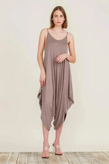 Harem Jumpsuit Romper – Chic & Versatile One-Piece | Breathable Rayon - Femstylo