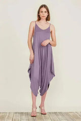 Harem Jumpsuit Romper – Chic & Versatile One-Piece | Breathable Rayon - Femstylo