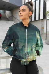 Berynne Female Bomber Jacket - Femstylo
