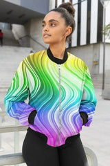 Blarney Road Female Bomber Jacket - Femstylo