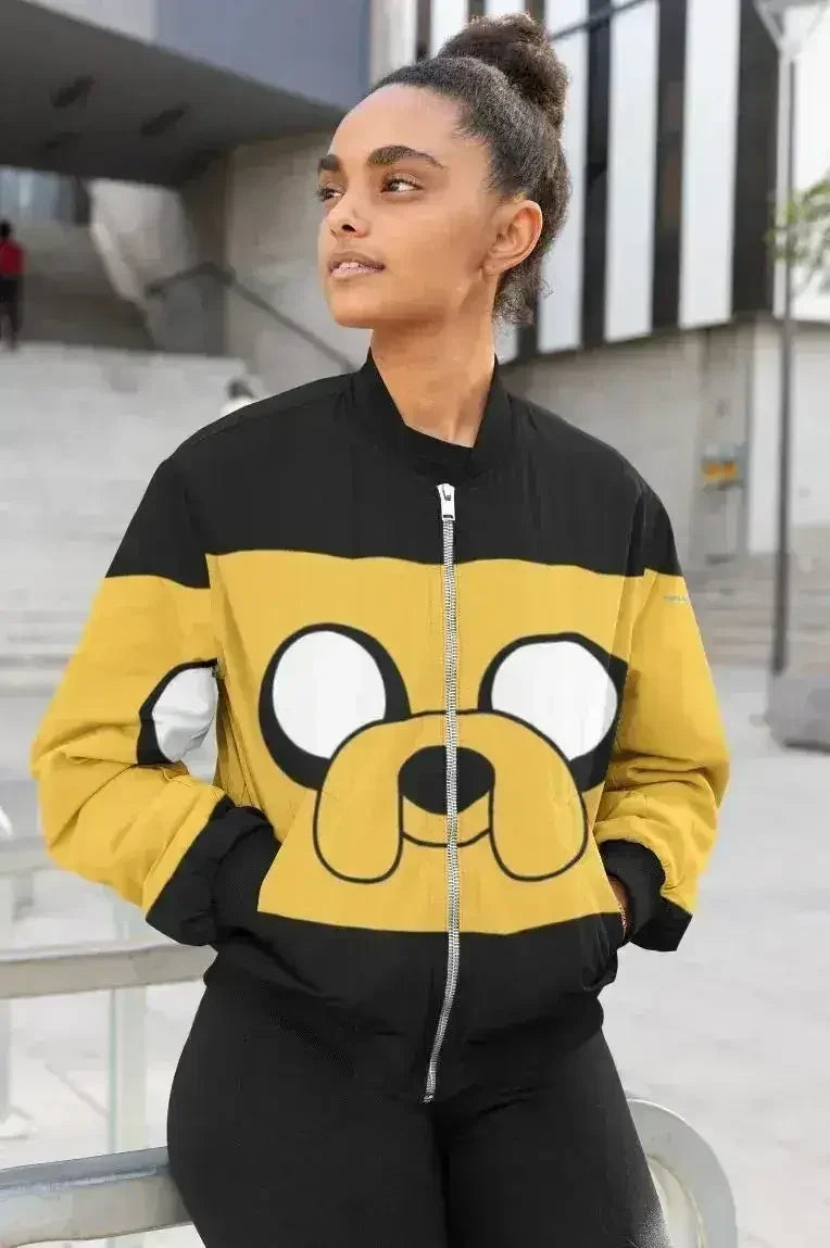 Cute Female Bomber Jacket - Femstylo