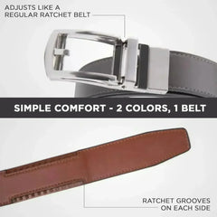 Patented Reversible Ratchet Belt 2 Colors (1 Belt) - Femstylo