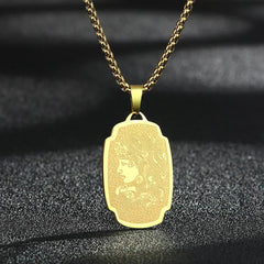 Mens Ancient Greek God Spartan Warrior Pendant Gladiator Necklace Women Mythology Spartan Helmet Charm Neck Chain Amulet Jewelry