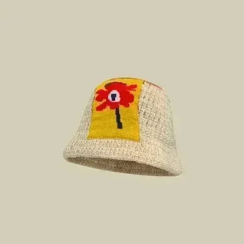 Handmade Knitted Bucket Hat - Femstylo