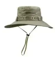 Hat Men's Outdoor Fishing Fisherman Hat Men's Large-brimmed Sun Hat Summer Sun Hat Youth Foldable Fishing Hat