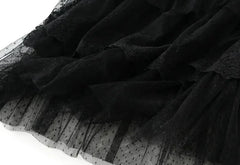 Women's High Waisted Slimming Sand Cake Skirt, Half Skirt, High-End Feeling Gauze, Long Skirt, Summer, , 2025 Hundred fold skirt