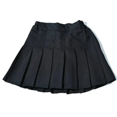 Summer Girl Pleated Skirt Children Summer Skirt Girls Mini Skirts Vintage Pleated Skirt 3-13Y Junior Girls Ruched Cullottes