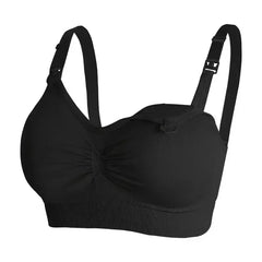 Push Up Drop Cup Wire Free Maternity Nursing Bras for Pregnancy to Breastfeeding - Supportive Comfort