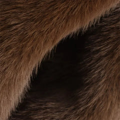 2024 RARF loose lapel button embellished brown long sleeved jacket for women's autumn and winter collection