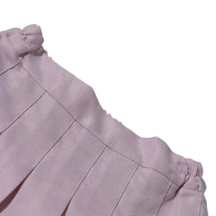 Summer Girl Pleated Skirt Children Summer Skirt Girls Mini Skirts Vintage Pleated Skirt 3-13Y Junior Girls Ruched Cullottes