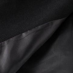 Fashion Women's Stand Collar Woolen Coats Long Sleeve Loose Female Short Coat 2025 Autumn Winter Office Lady Street Jacket