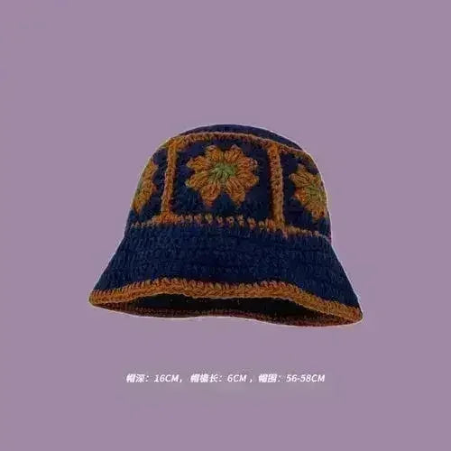 Handmade Knitted Bucket Hat - Femstylo