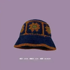 Handmade Knitted Bucket Hat - Femstylo