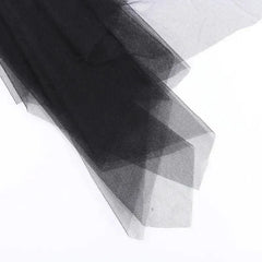 Casual Skirts Punk Sexy Net Yarn High-Waisted Irregular Skirt for Women Summer New European and American Gothic Style Versatile