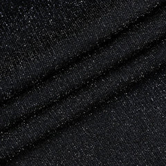 Sexy 90s Cowl-Neck Rave Dress - Glitter Y2K Clubwear | Femstylo