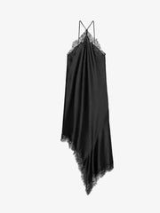 Women’s Asymmetrical Sling Dress - V-Neck Party Wear Spring 2025