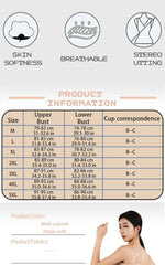 Hot Full Cup Thin Underwear Small Bra Plus Size Wireless Adjustable Lace Women's Bra Breast Cover B C Cup Large Size Lace Bras