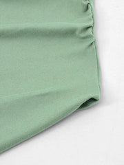 Black Backless Maxi Dress | Sexy Split Sleeveless Party Gown -femstylo