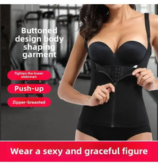 Ladies Lingerie Hree Row Buckle Zipper Bodice Women's Corset Put Away Abdomen Appearing Thin Breathable Comfortable Lingerie