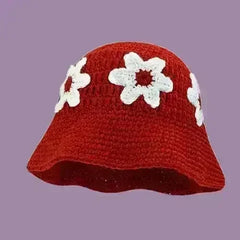 Handmade Knitted Bucket Hat - Femstylo
