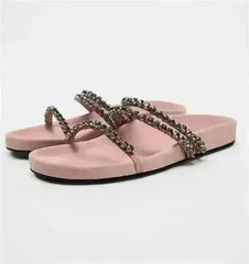 Women's designer Chic Flat Sandals - Femstylo