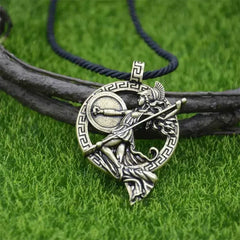 Nostalgia Greek Goddess Roman Mythology Warrior Goddess Minerva Athena Pendant Gothic Necklace For Women Jewelry Accessories