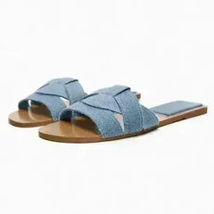 Women's designer Chic Flat Sandals - Femstylo