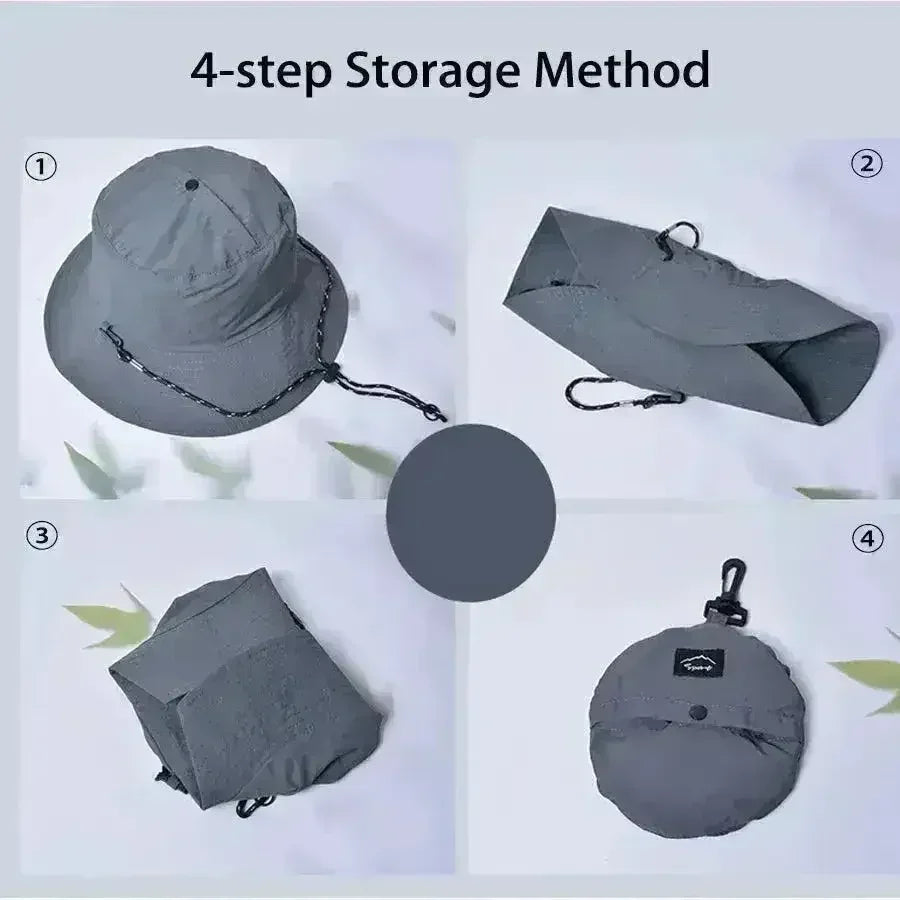 Women Waterproof Sun Hat - UPF50+ UV Protection & Foldable - Femstylo