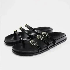 Women's designer Chic Flat Sandals - Femstylo