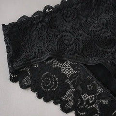 3PCS/Set Luxury Floral Embroidery Lace Panties Women Briefs Sexy Hollow Lingerie Female Underwear Ladies Breathable Underpants