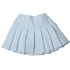 Summer Girl Pleated Skirt Children Summer Skirt Girls Mini Skirts Vintage Pleated Skirt 3-13Y Junior Girls Ruched Cullottes