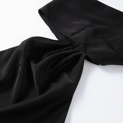 Backless Lace-Up Maxi Dress | Ribbon Sleeveless Evening Gown - Femstylo