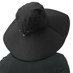 Summer Bucket Hat For Men Fisherman Cap Fishing Outdoor Sunshade Wide Visor Brim UV Sunscreen Riding Hiking Suncreen Sunhat